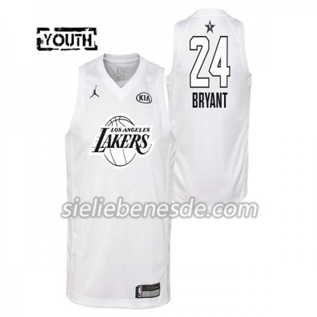 Kinder NBA Los Angeles Lakers Trikot Kobe Bryant 24 2018 All-Star Jordan Brand Weiß Swingman